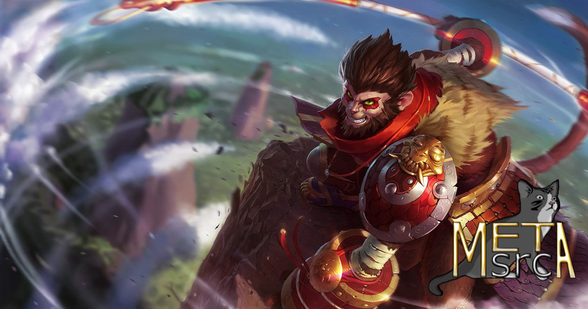 Lappe høste nummer Wukong Top Build Guide, Runes, Items 13.5, LoL - METAsrc